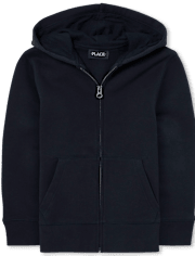 Kids Fleece Zip Up Hoodie