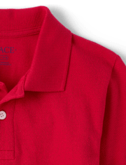 Polo piqué doux pour uniforme pour enfants