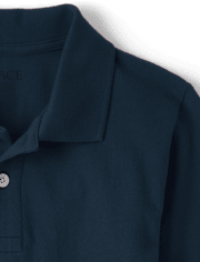 Polo piqué doux pour uniforme pour enfants