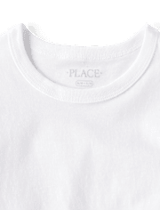 Camiseta básica con capas de uniforme para niños