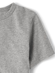 Camiseta básica con capas de uniforme para niños