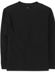 Camiseta básica con capas de uniforme para niños