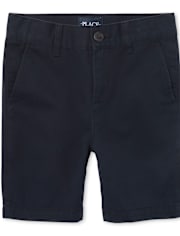Short chino d'uniforme pour garçon