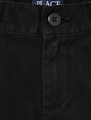 Boys Uniform Chino Shorts - Husky