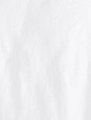 Camiseta básica con capas de uniforme para bebés y niños pequeños