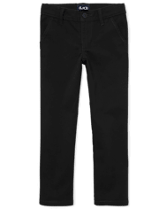 Girls Uniform Stretch Skinny Chino Pants
