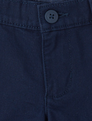 Pantalon chino skinny uniforme pour filles