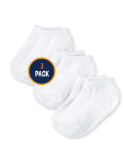 Paquete de 3 calcetines tobilleros unisex para bebés y niños pequeños