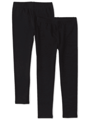 Girls Leggings 2-Pack