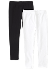 Girls Leggings 2-Pack