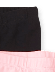 Lot de 2 leggings pour bébé et toute-petite fille