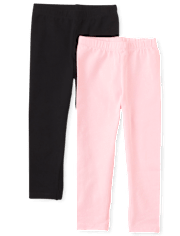 Baby And Toddler Girls Leggings 2-Pack