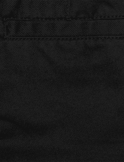 Pantalones chinos ajustados de uniforme para bebés y niños pequeños