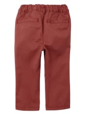 Baby And Toddler Boys Uniform Straight Chino Pants