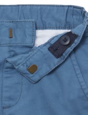 Pantalon chino moulant uniforme pour bébé et tout-petit garçon