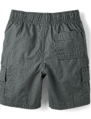 Short cargo à enfiler pour garçon