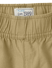 Boys Ripstop Pull On Cargo Shorts