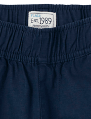 Short cargo garçon en tissu ripstop à enfiler