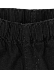 Shorts cargo sin cierres para niños pequeños