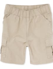 Pantalones cortos tipo cargo de uniforme para bebés y niños pequeños