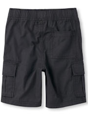Boys Ripstop Pull On Cargo Shorts - Husky.