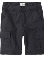 Boys Ripstop Pull On Cargo Shorts - Husky.