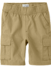 Boys Ripstop Pull On Cargo Shorts - Husky.
