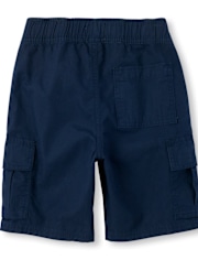 Boys Ripstop Pull On Cargo Shorts - Husky.