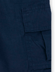 Boys Ripstop Pull On Cargo Shorts - Husky.