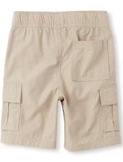 Boys Ripstop Pull On Cargo Shorts - Husky.