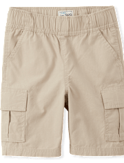 Boys Ripstop Pull On Cargo Shorts - Husky.