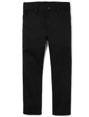 Boys Uniform Skinny Chino Pants - Husky