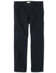 Boy's Uniform Stain Resistant Chino Pants