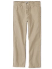 Boy's Uniform Stain Resistant Chino Pants