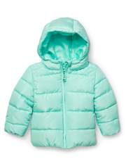 Toddler Girls Hooded Lightweight Puffer Jacket