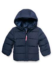 Toddler Girls Hooded Lightweight Puffer Jacket