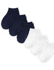 Lot de 6 paires de chaussettes unisexes pour bébé et tout-petit