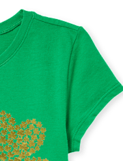 T-shirt graphique Girls Love Shamrock