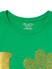 T-shirt graphique Girls Love Shamrock