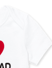 Baby Mom And Dad Graphic Bodysuit