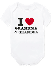 Body graphique unisexe pour bébé grand-mère et grand-père