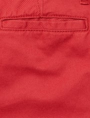 Pantalones chinos ajustados tejidos para niños