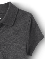 Girls Uniform Soft Pique Polo Dress