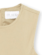 Jersey con cinturón de uniforme para niñas