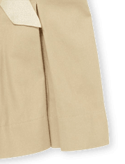 Jersey con cinturón de uniforme para niñas