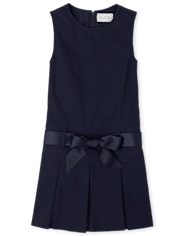 Girls Uniform Belted Jumper