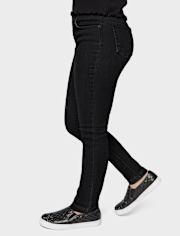 Girls Basic Super Skinny Jeans BLACK WASH The Children s Place CA