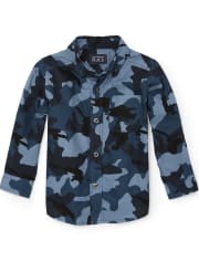 camo oxford shirt