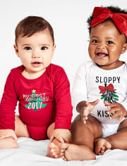 Body imprimé 'My First de Noël 2017' Bébé