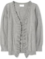 Crazy 8 Girls Long Sleeve Open Front Cardigan